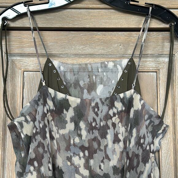 Haute Hippie Silk No Regrets Camo Camisole size medium - Picture 14 of 16